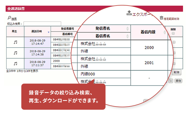 全通話録音
